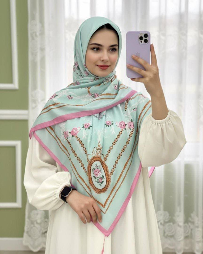 روسری نخی قواره140