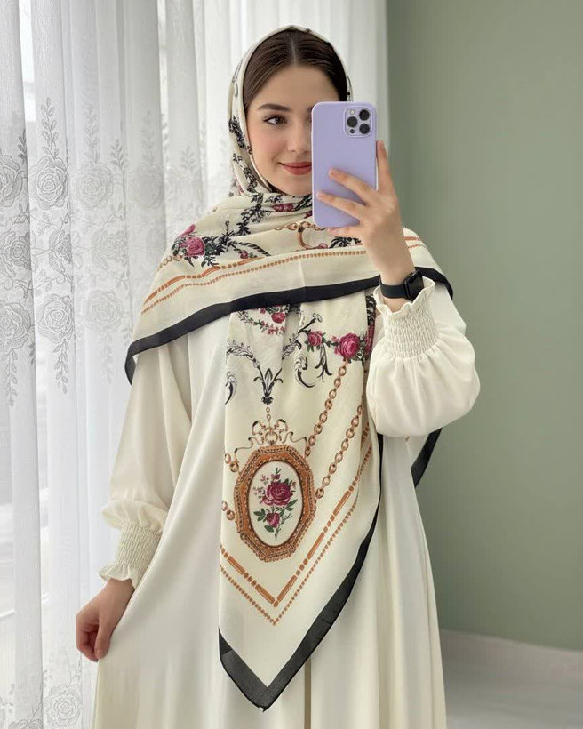 روسری نخی قواره140