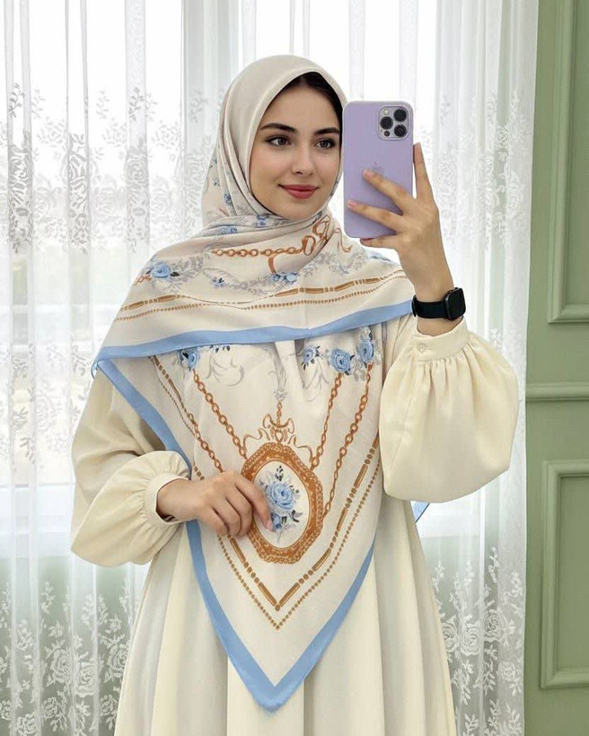 روسری نخی قواره140