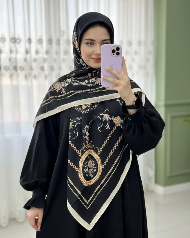 روسری نخی قواره140