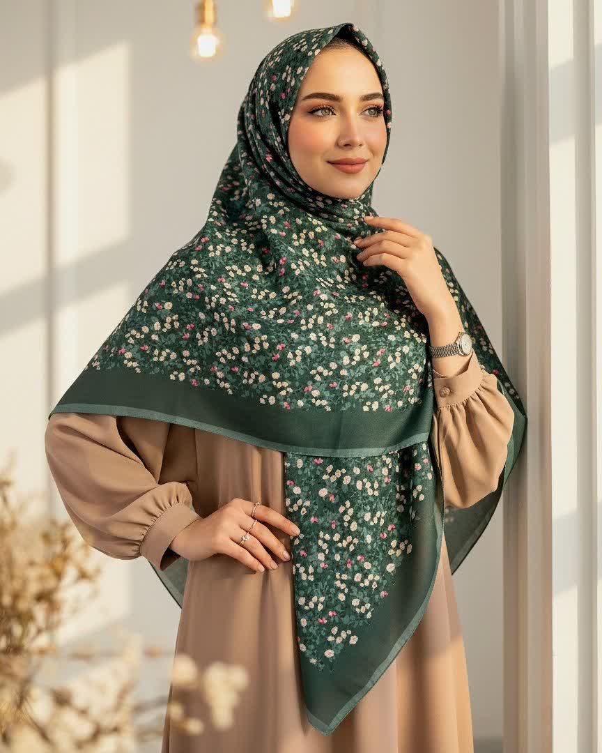 روسری نخی قواره 140 کد132