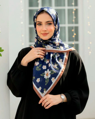 روسری نخی قواره 100 کد 134