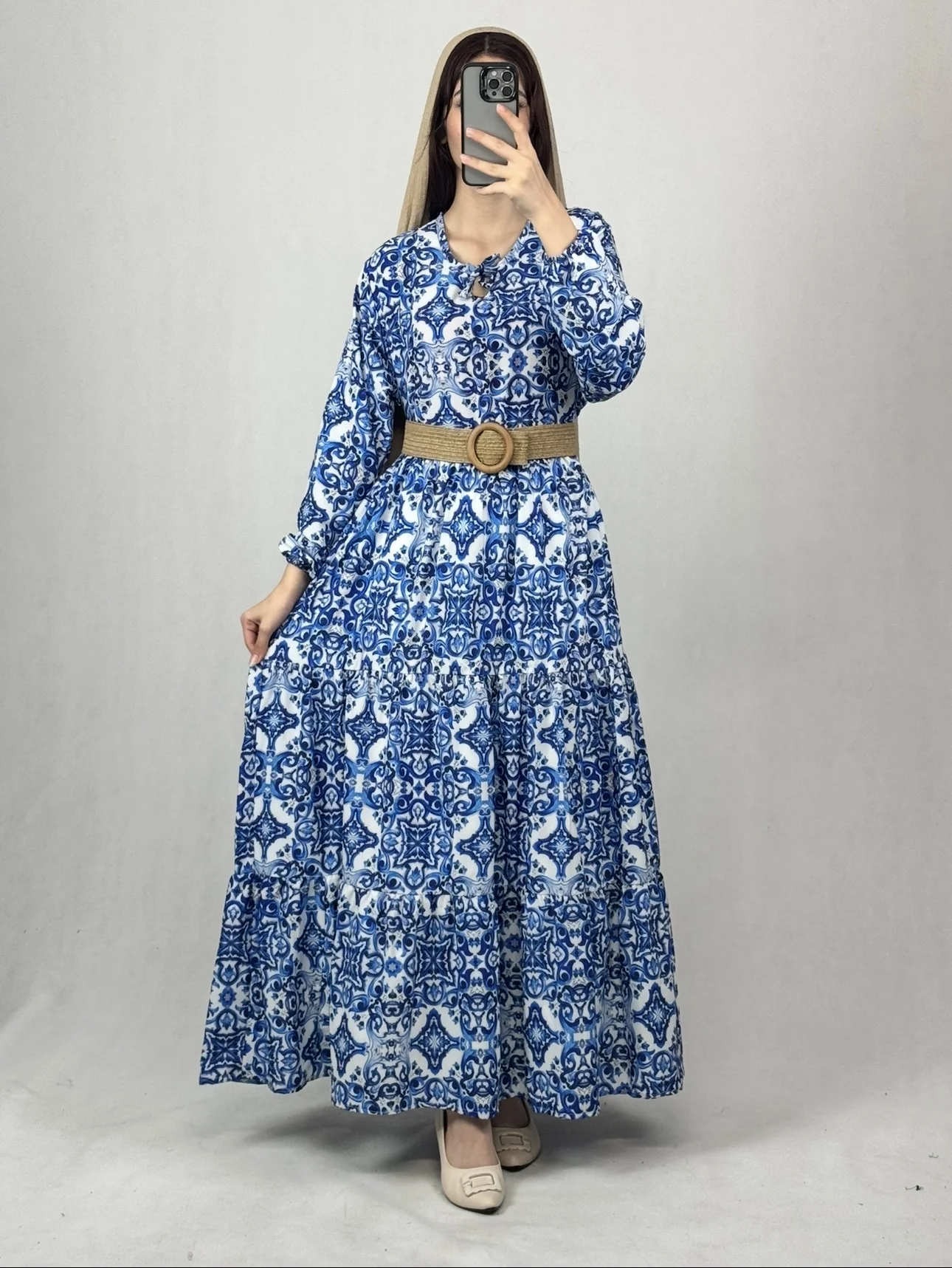 پیراهن چین دار