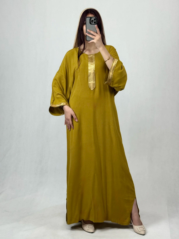 پیراهن مدل نخ طلایی