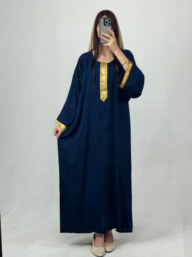 پیراهن مدل نخ طلایی