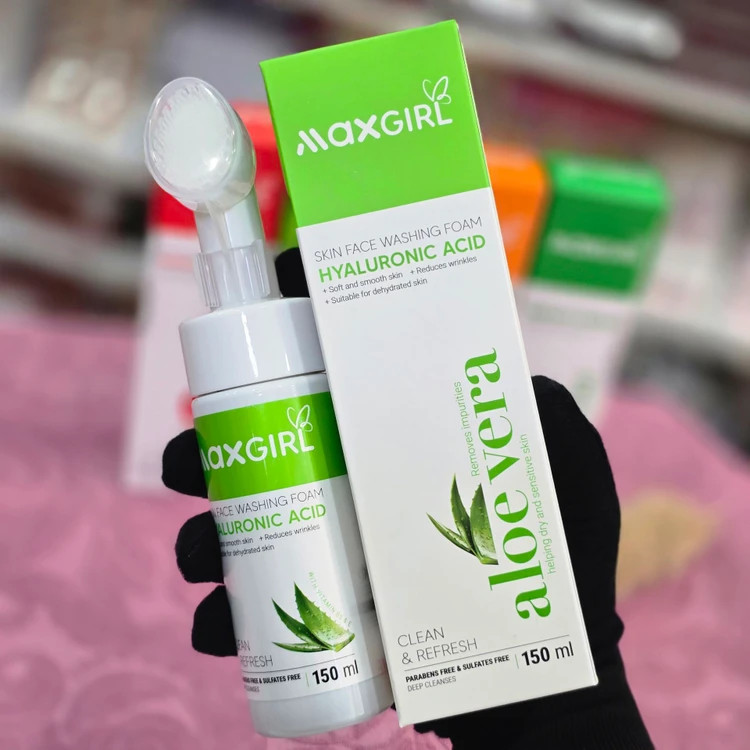 فوم پاک کننده ارایش براشدارMAX GIRL