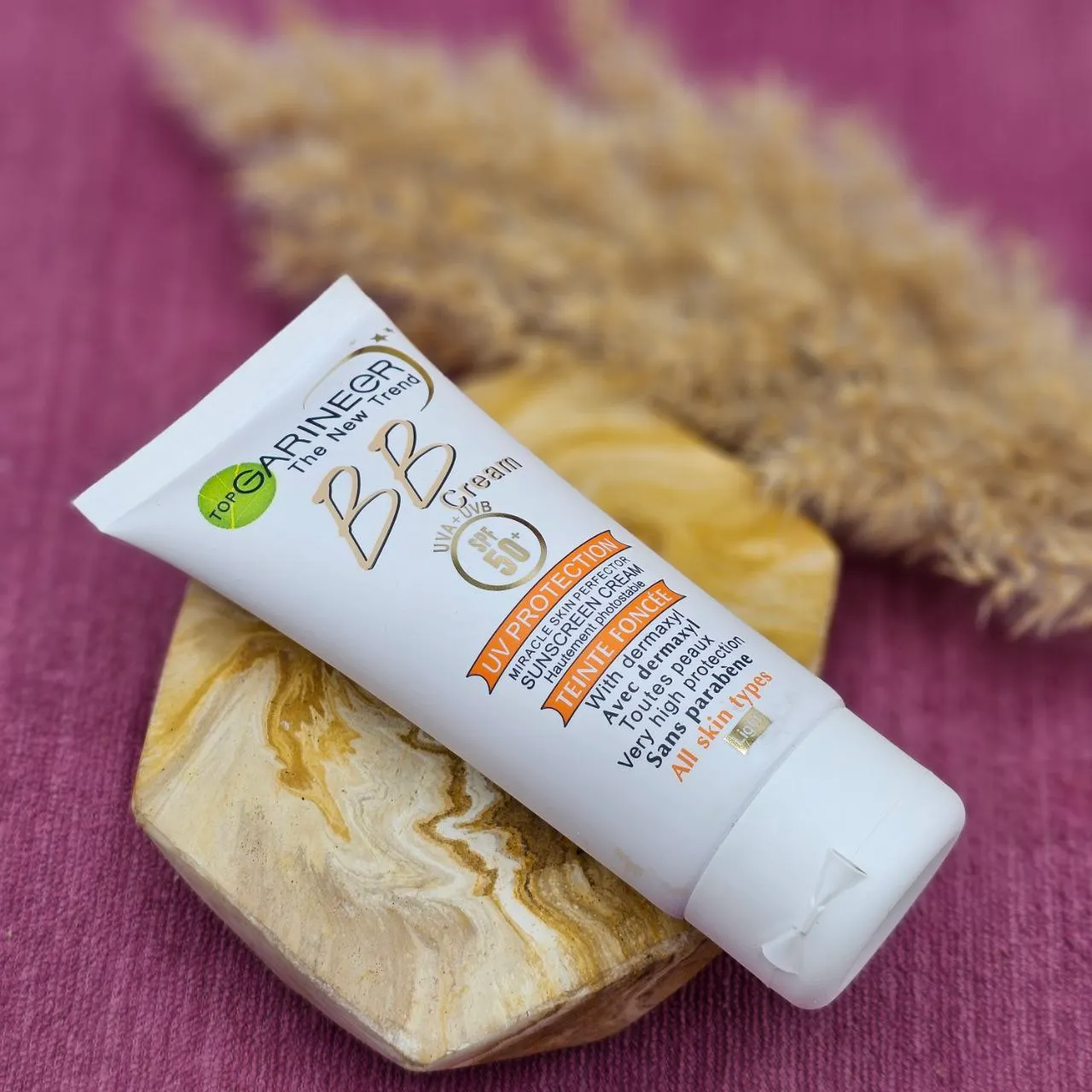 ضدآفتاب هلال طلایی بی بی گارنیر SPF50