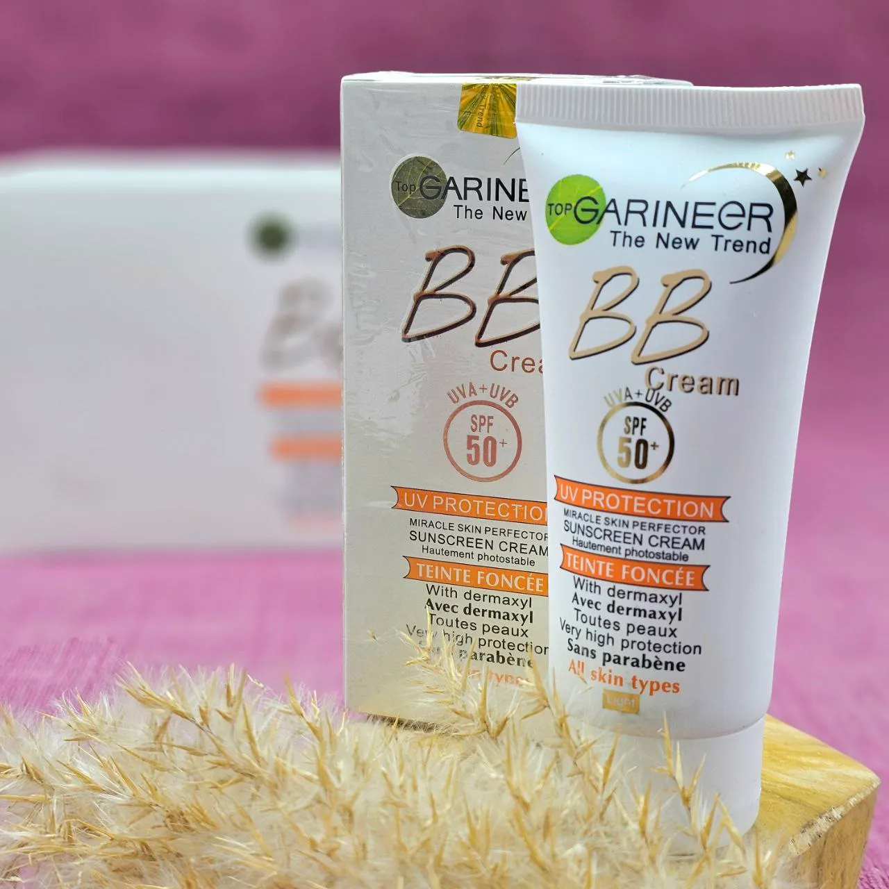 ضدآفتاب هلال طلایی بی بی گارنیر SPF50