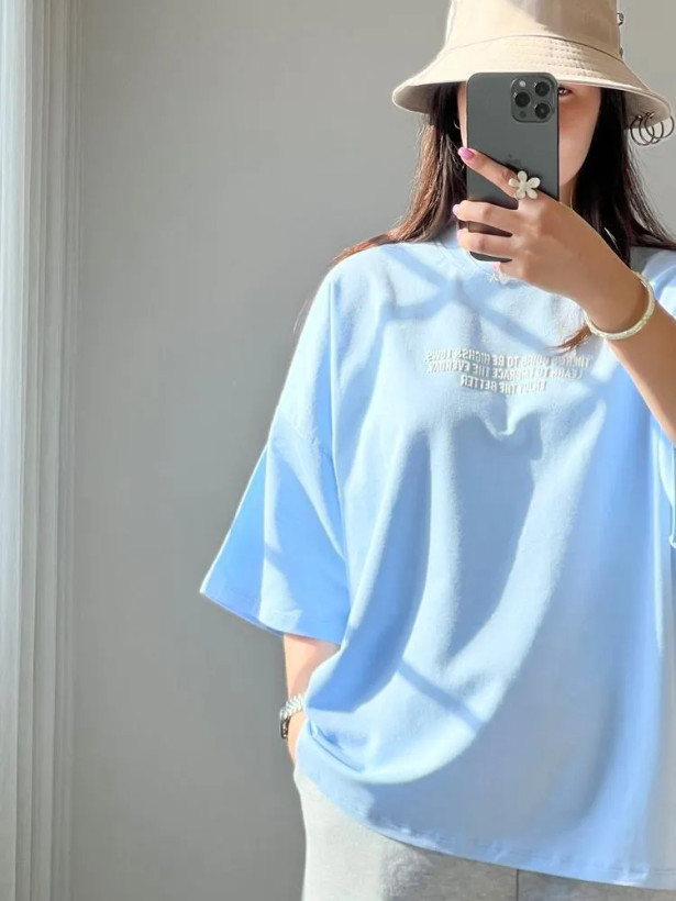 تیشرت باکسی سوپرپنبه نخ28