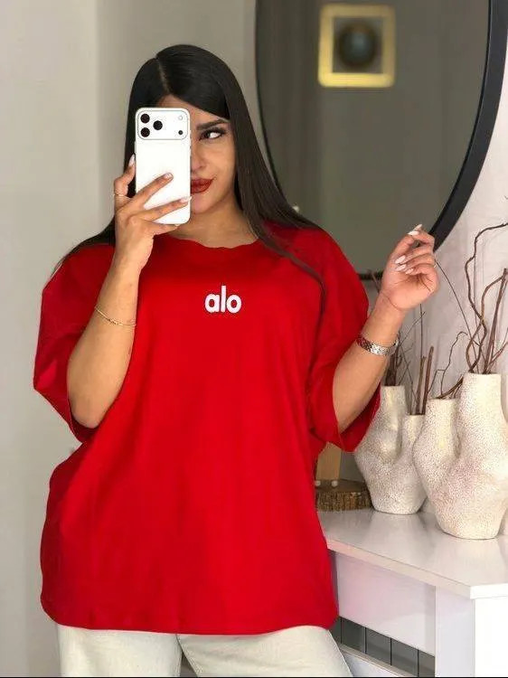 تیشرت باکسی طرح alo سوپرپنبه اعلا