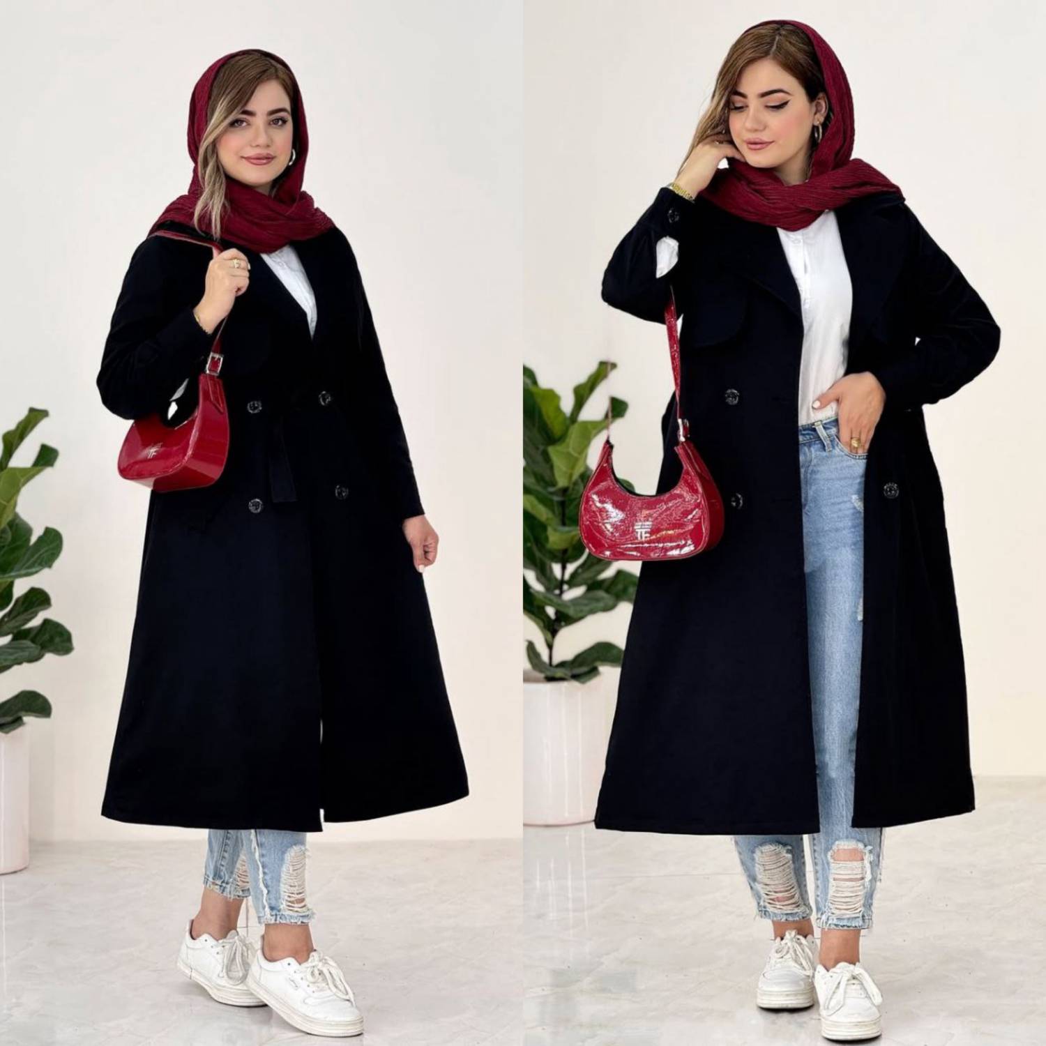 مانتو شیک بلند زنانه بقیمت تولیدی