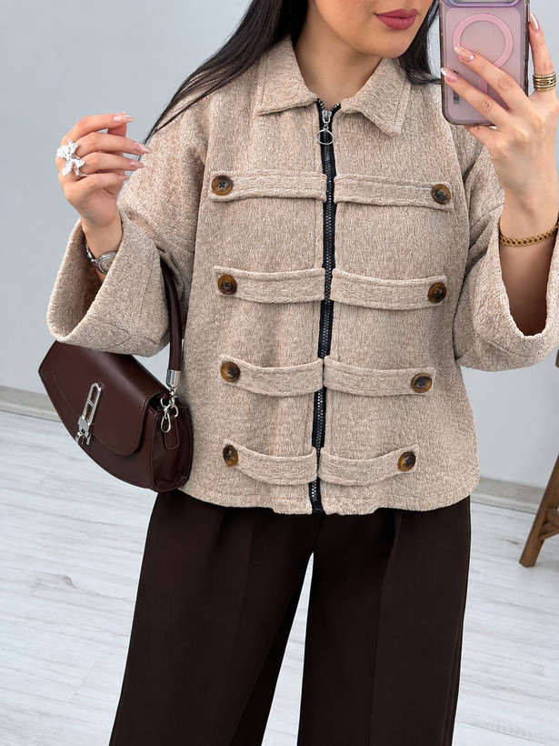 جکت مخمل Elegant