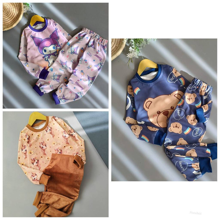 حراج ست مخملی بچگانه گرم بالا