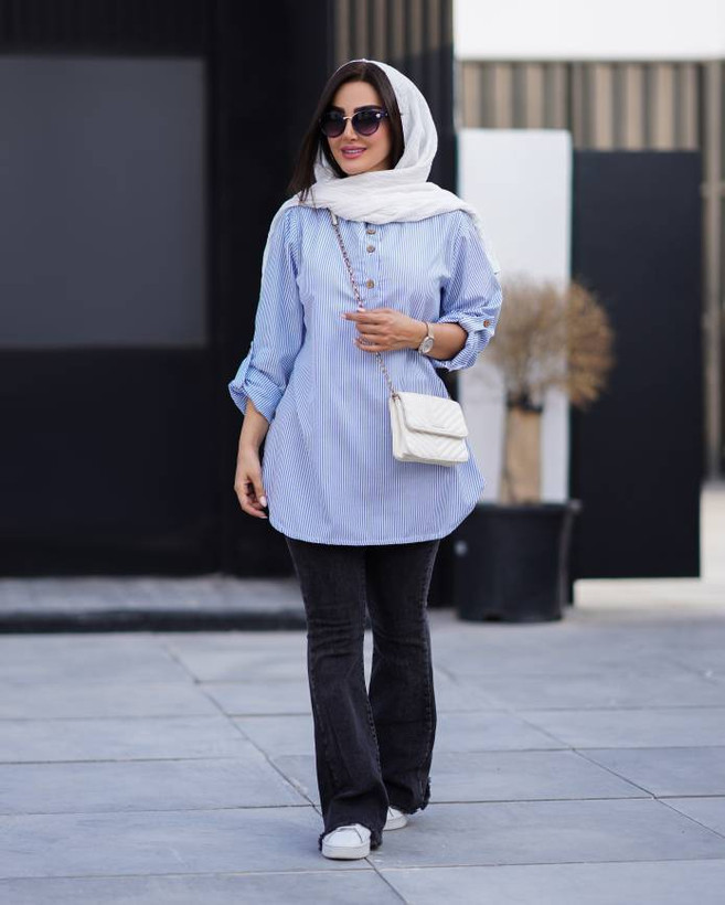 شومیز مانتویی لنین