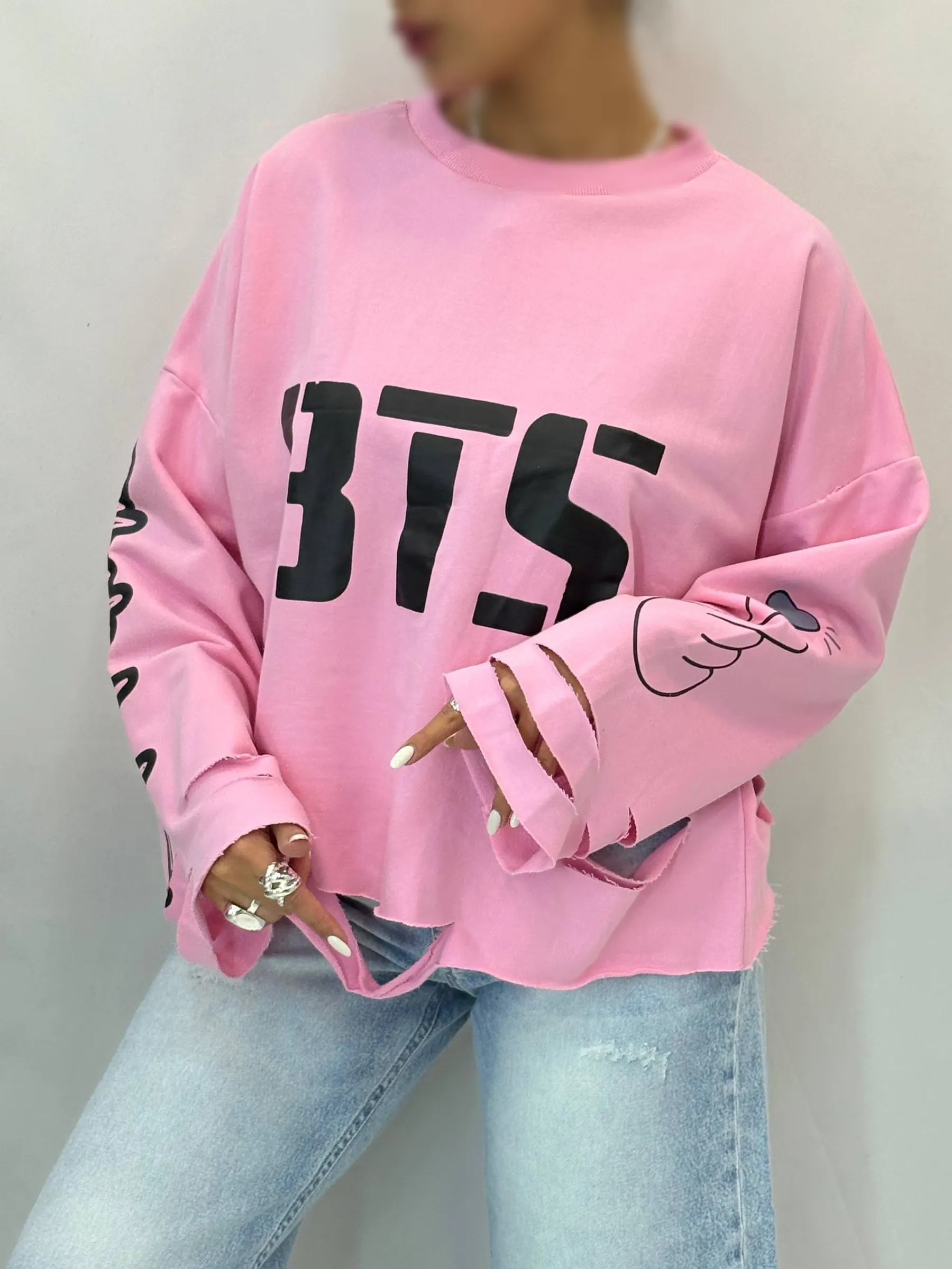 لانگ اسلیو زاپدار BTS