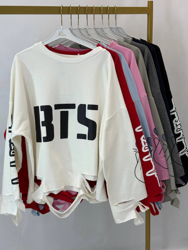 لانگ اسلیو زاپدار BTS