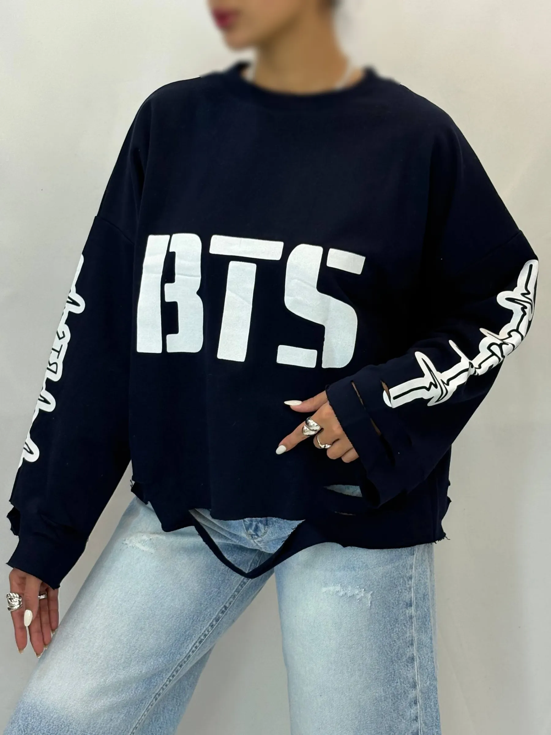 لانگ اسلیو زاپدار BTS