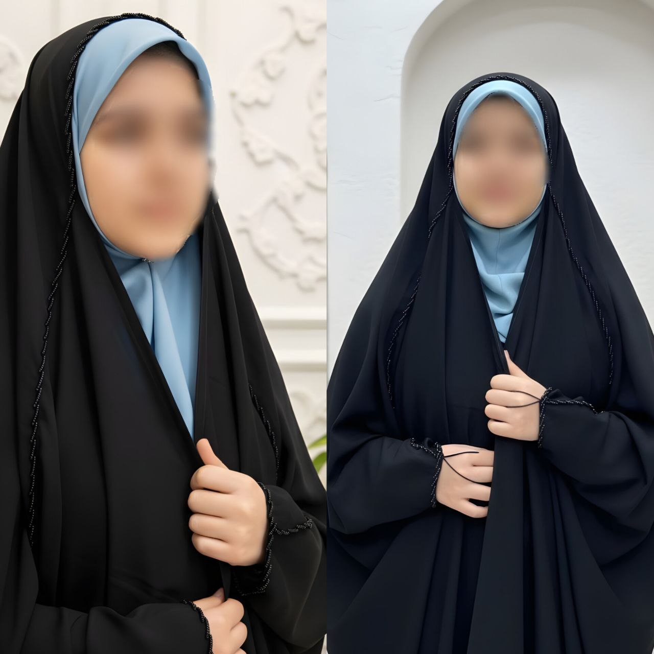 چادر جده منجوق دوزی
