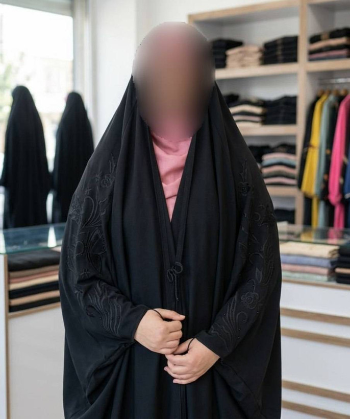چادر گلدوزی پروانه{کن کن ندا مروارید)