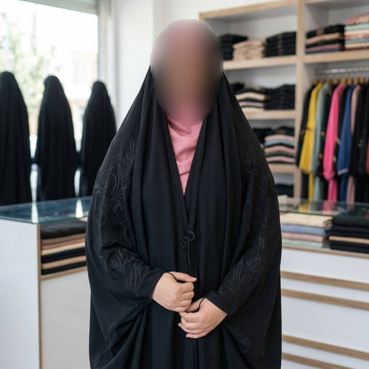 چادر گلدوزی پروانه{کن کن ندا مروارید)