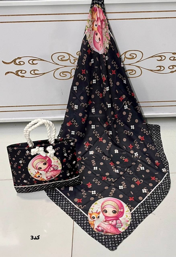 ست کیف روسری بچگانه