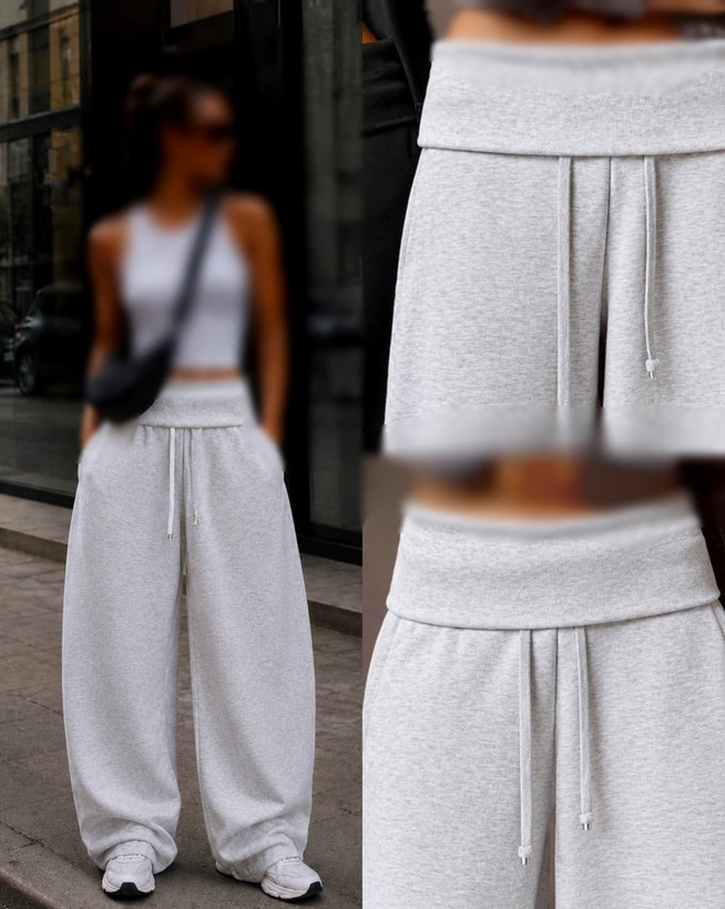 شلوار استریت بگ توکرک گرم بالا