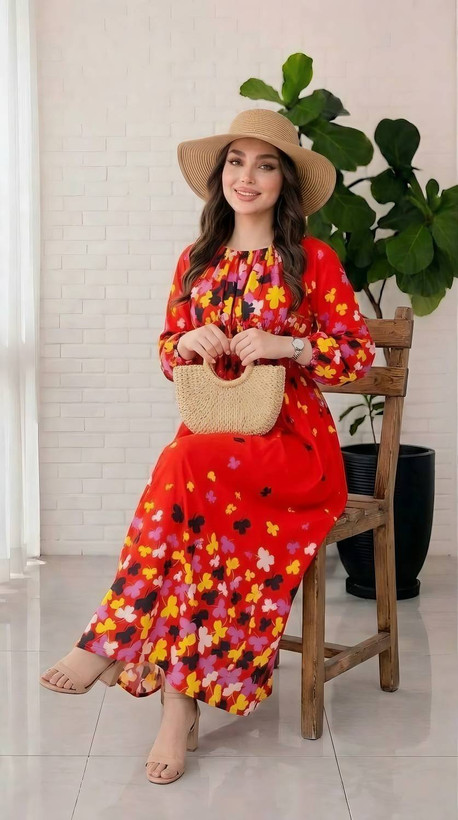 پیراهن نخ ساحلی هلن