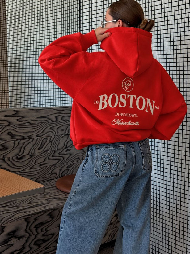 هودی جیبدار BOSTON