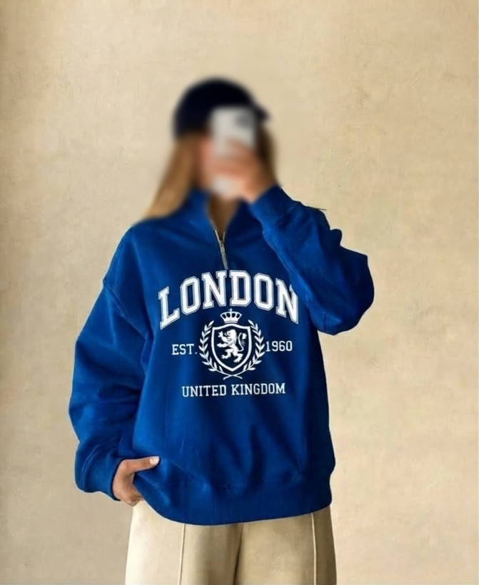 دورس تو کرک نیم زیپ LONDON