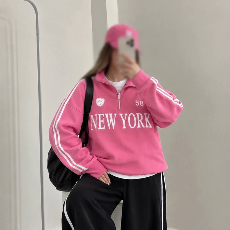 دورس توکرک نیم زیپ NEW YORK