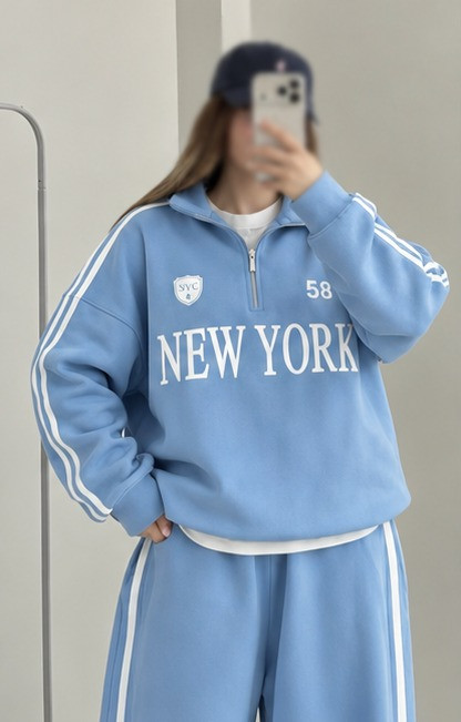 دورس توکرک نیم زیپ NEW YORK
