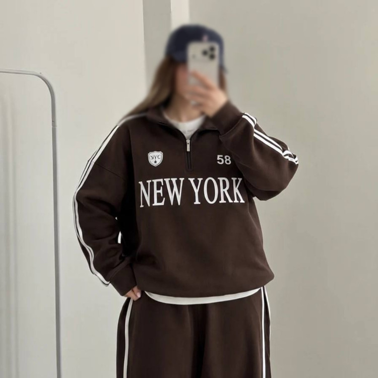 دورس توکرک نیم زیپ NEW YORK