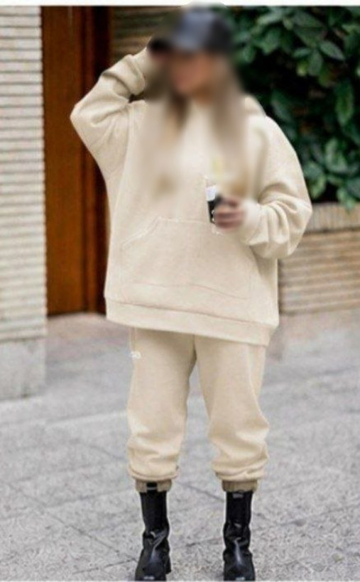 ست هودی شلوار دورس پنبه اعلا