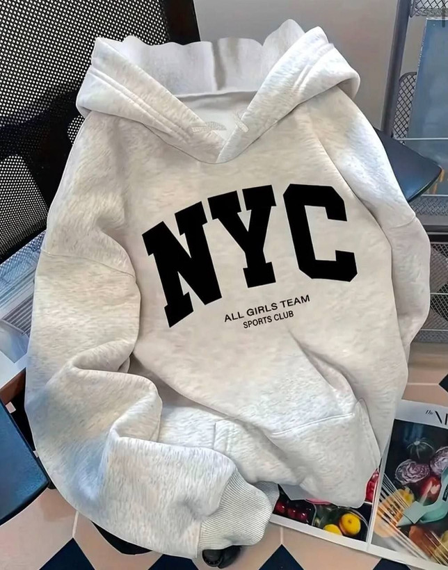 هودی کلاهدار NYC دورس تو کرک گرم بالا